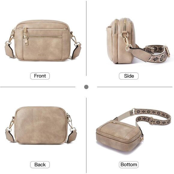 Crossbody Purse for Women Trendy Vegan Leather - Picture 7 of 7